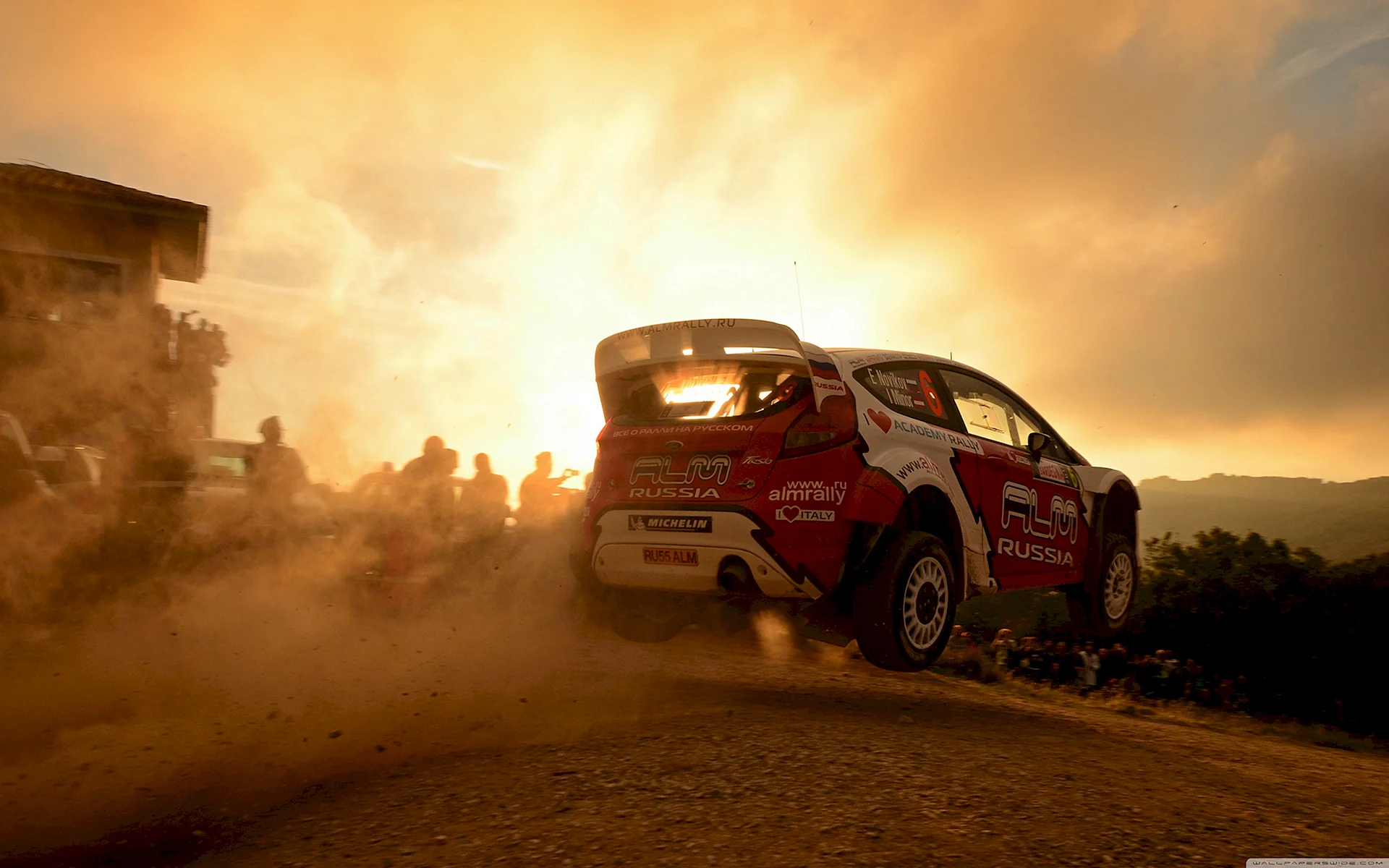 Rally Background Wallpaper