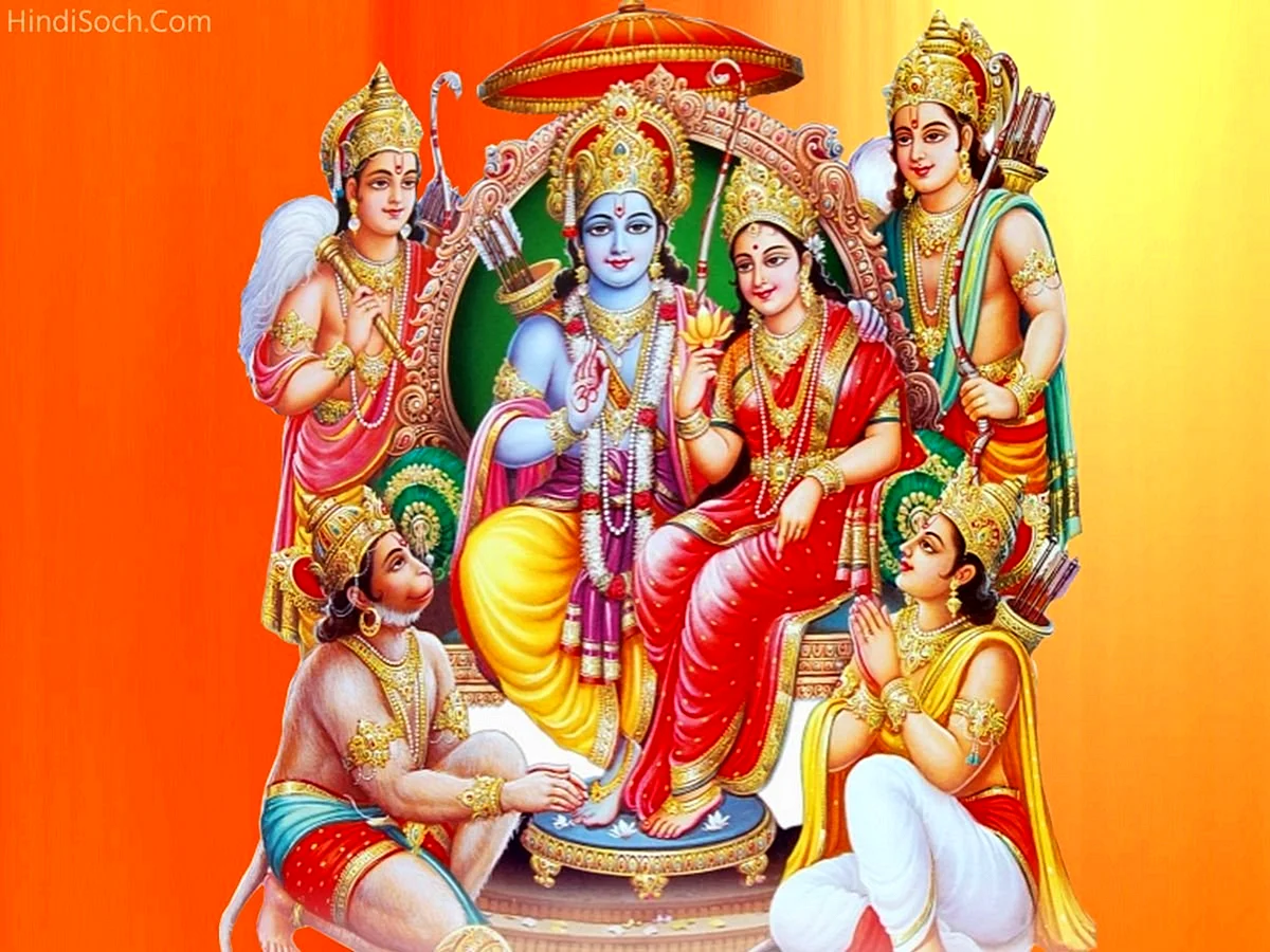 Rama Laxman & Sita Wallpaper