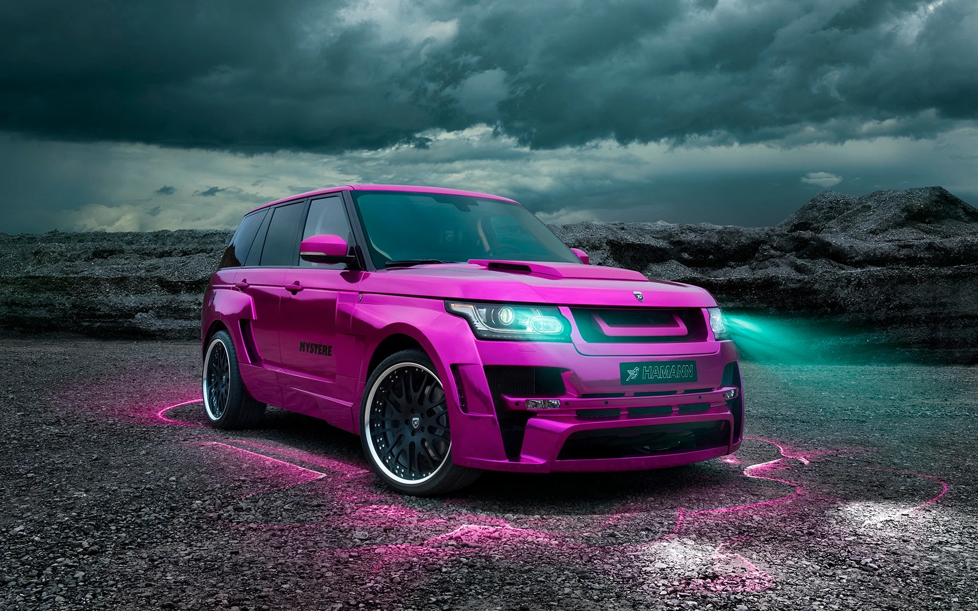 Range Rover Pink Wallpaper