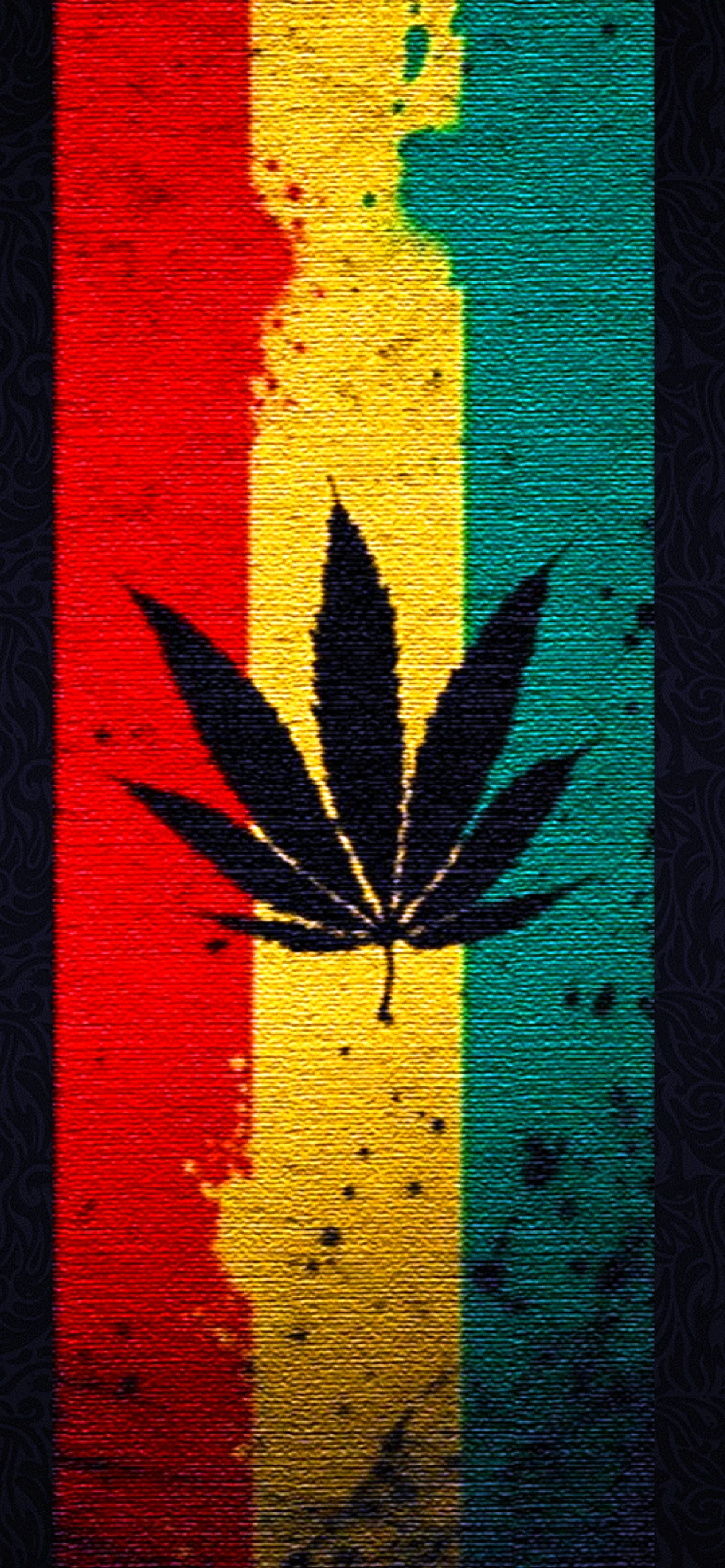Rasta Marijuana Wallpaper for iPhone 12 Pro