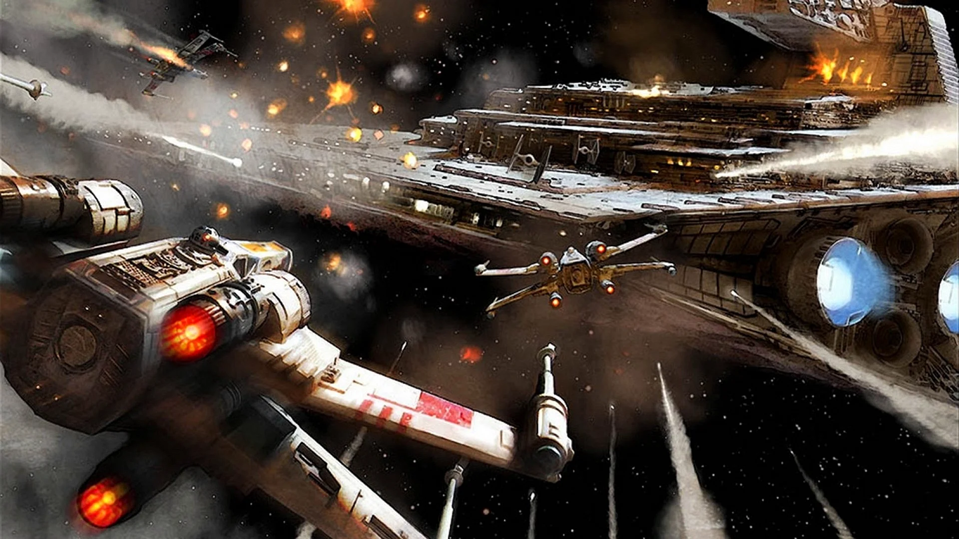 Rebel Alliance Fleet Wallpaper