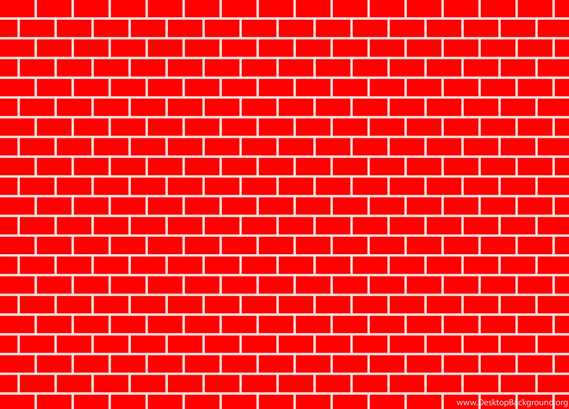 Red Brick pattern Wallpaper