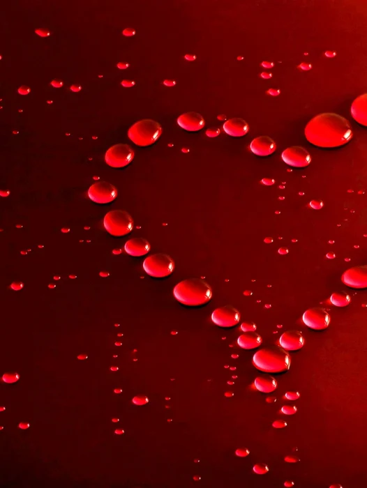 Red Bubble Background Wallpaper