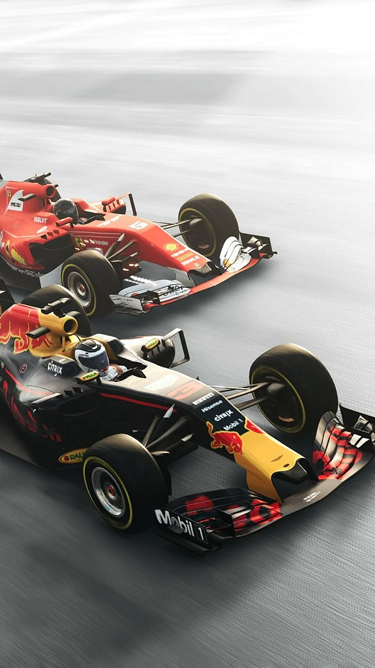 Red Bull F1 Car Wallpaper For iPhone