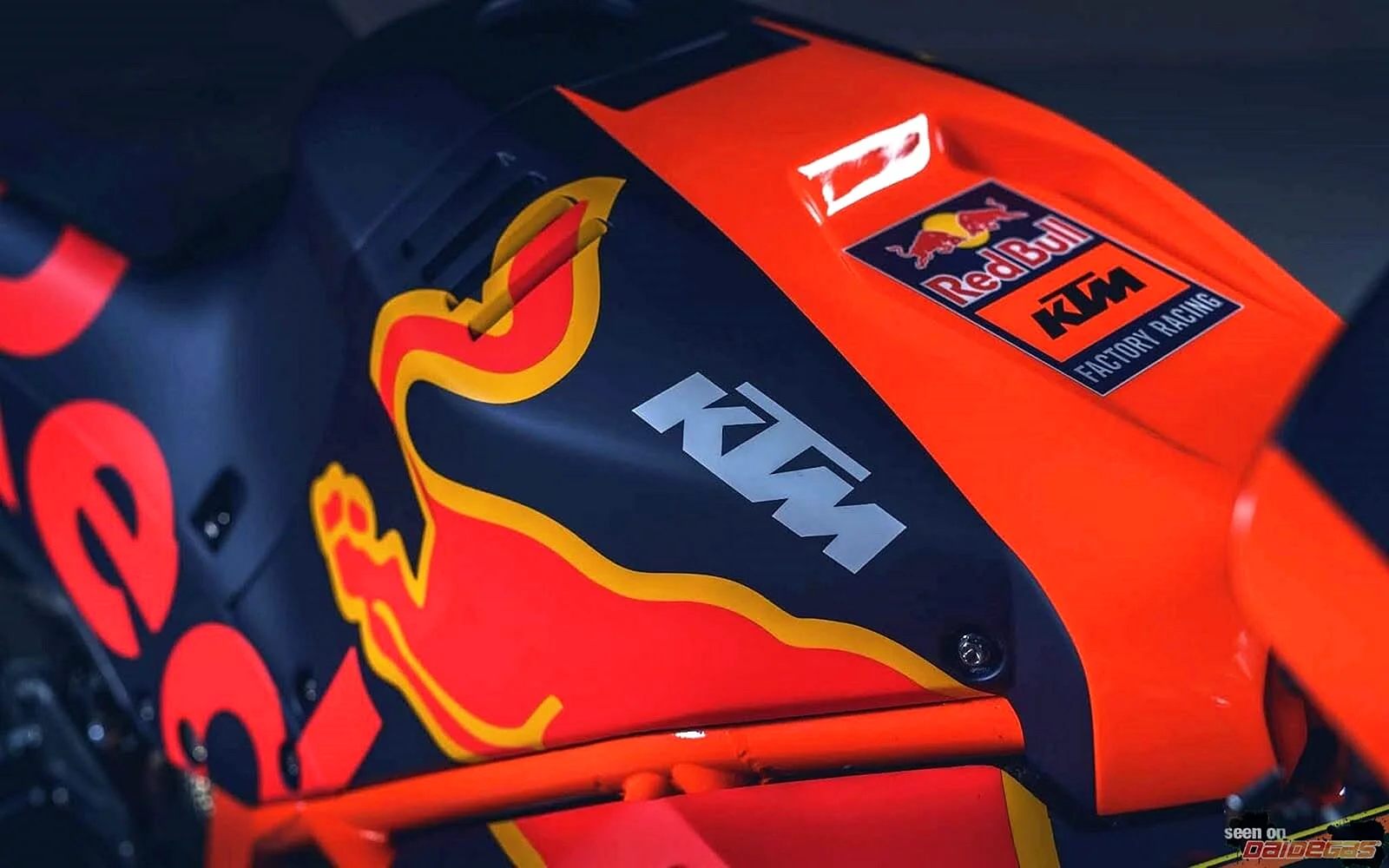 Red Bull Factory Racing Ktm Logo Wallpaper