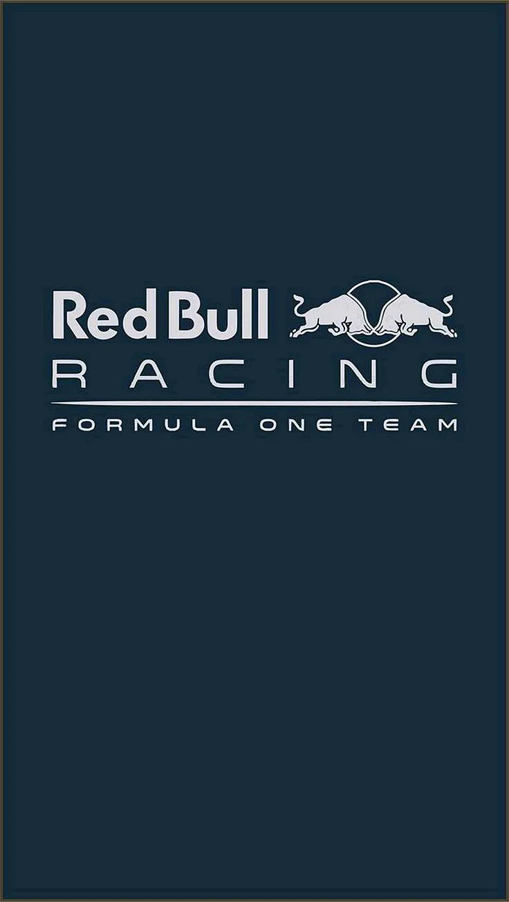 Red Bull Racing Logo Wallpaper For iPhone