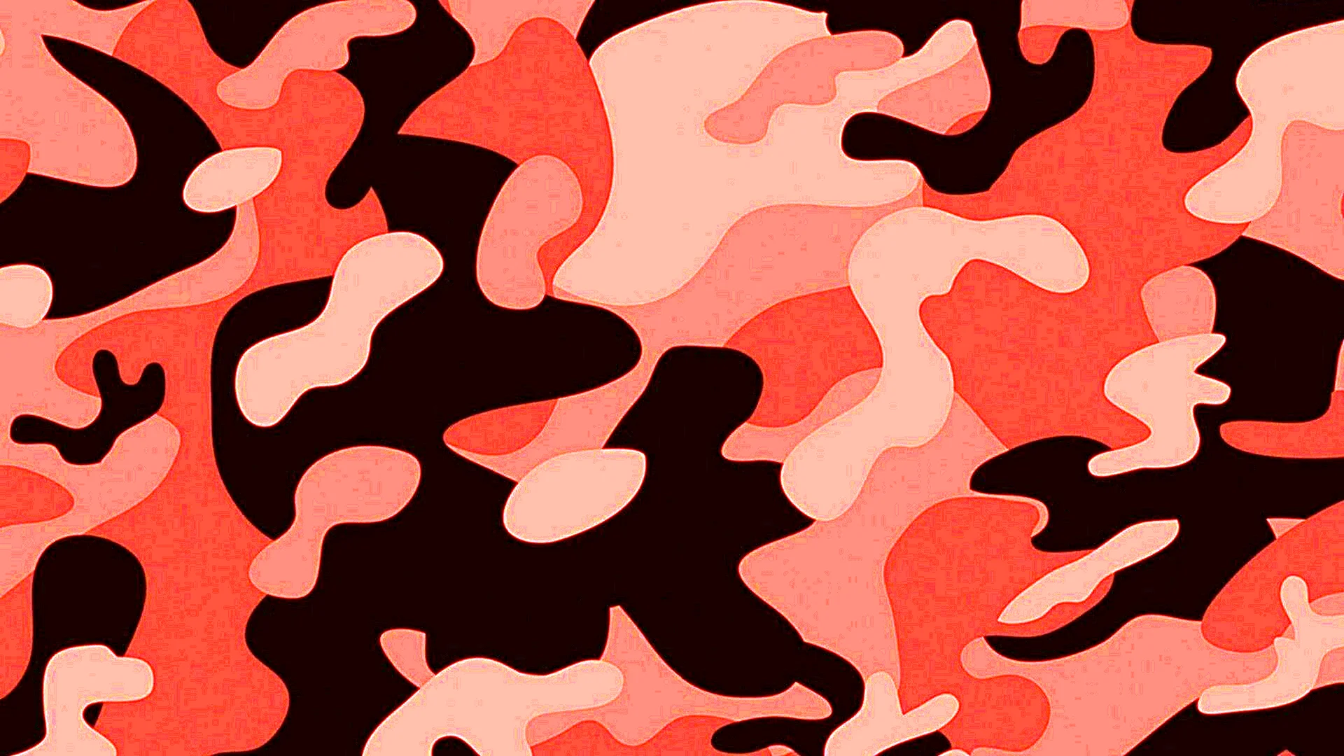 Red Camouflage Wallpaper