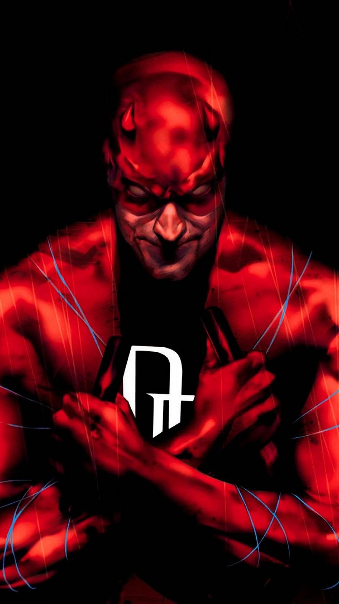Red Hero Wallpaper For iPhone