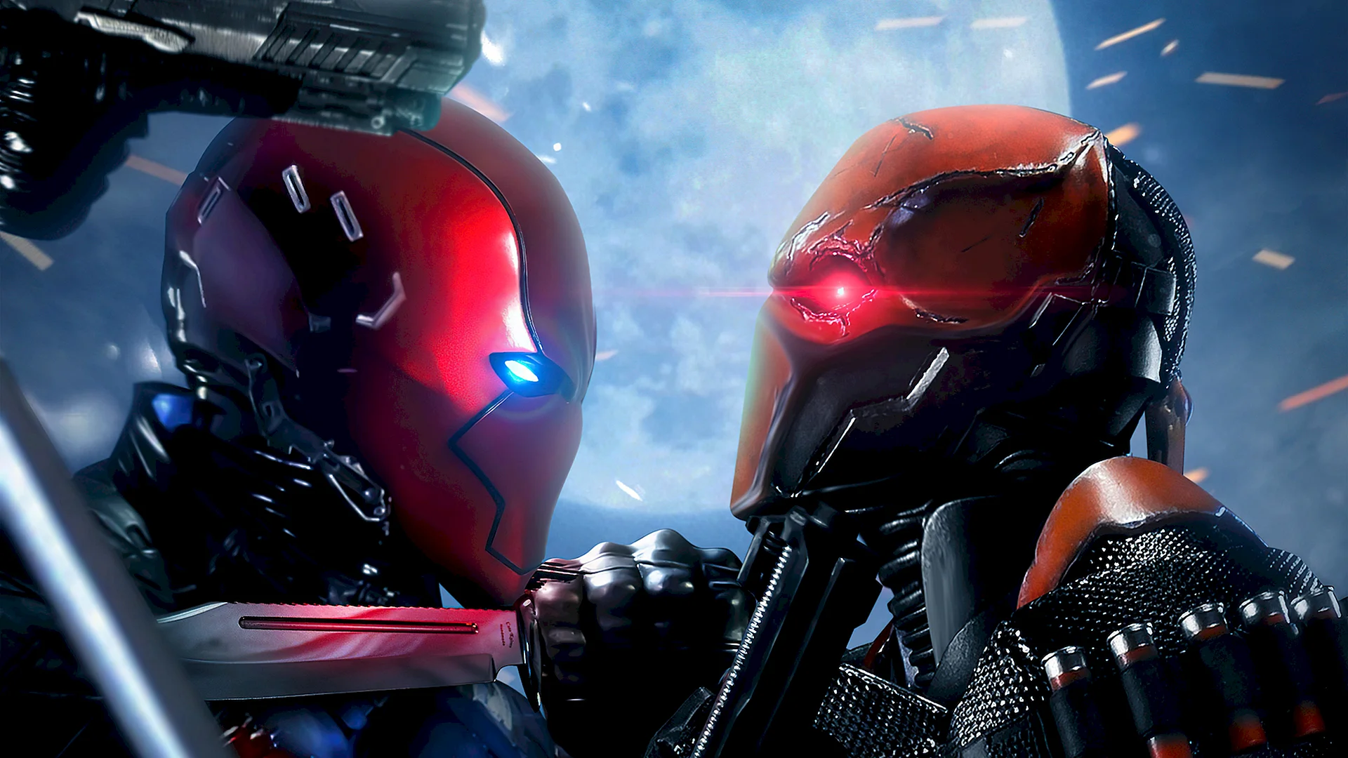 Red Hood Vs Deathstroke Wallpaper