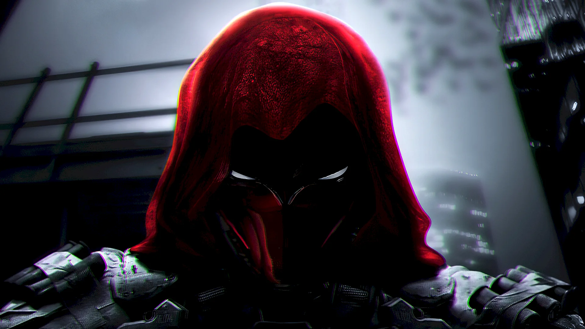 Red Hood 4K Wallpaper