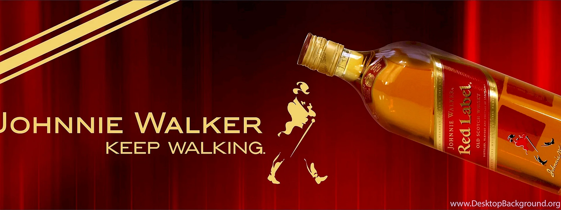 Red Label Johnnie Walker Logo Wallpaper
