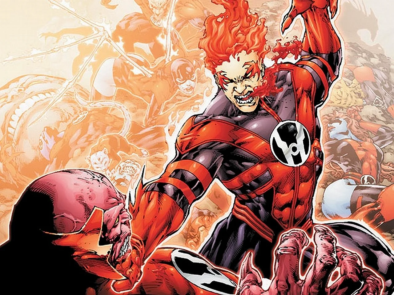 Red Lantern Wallpaper