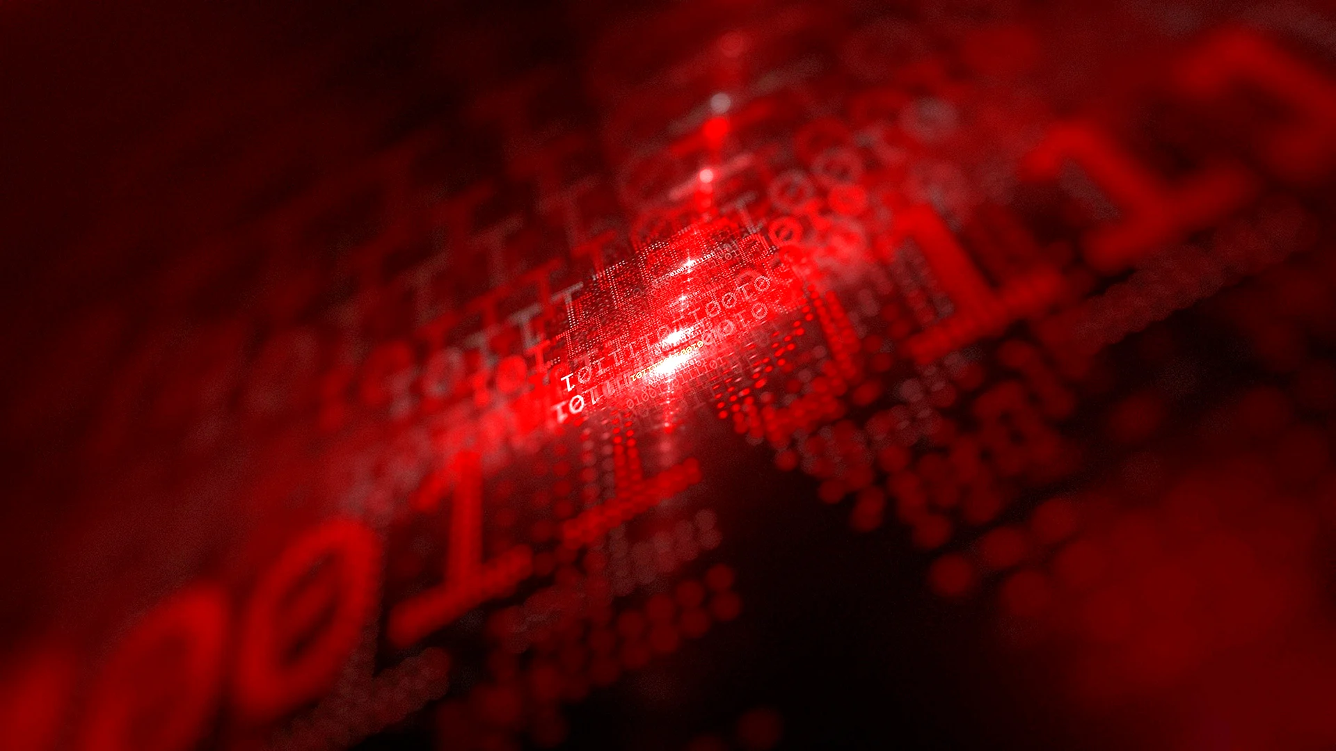 Red Matrix Wallpaper