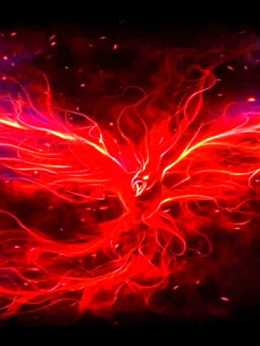 Red Phoenix Wallpaper