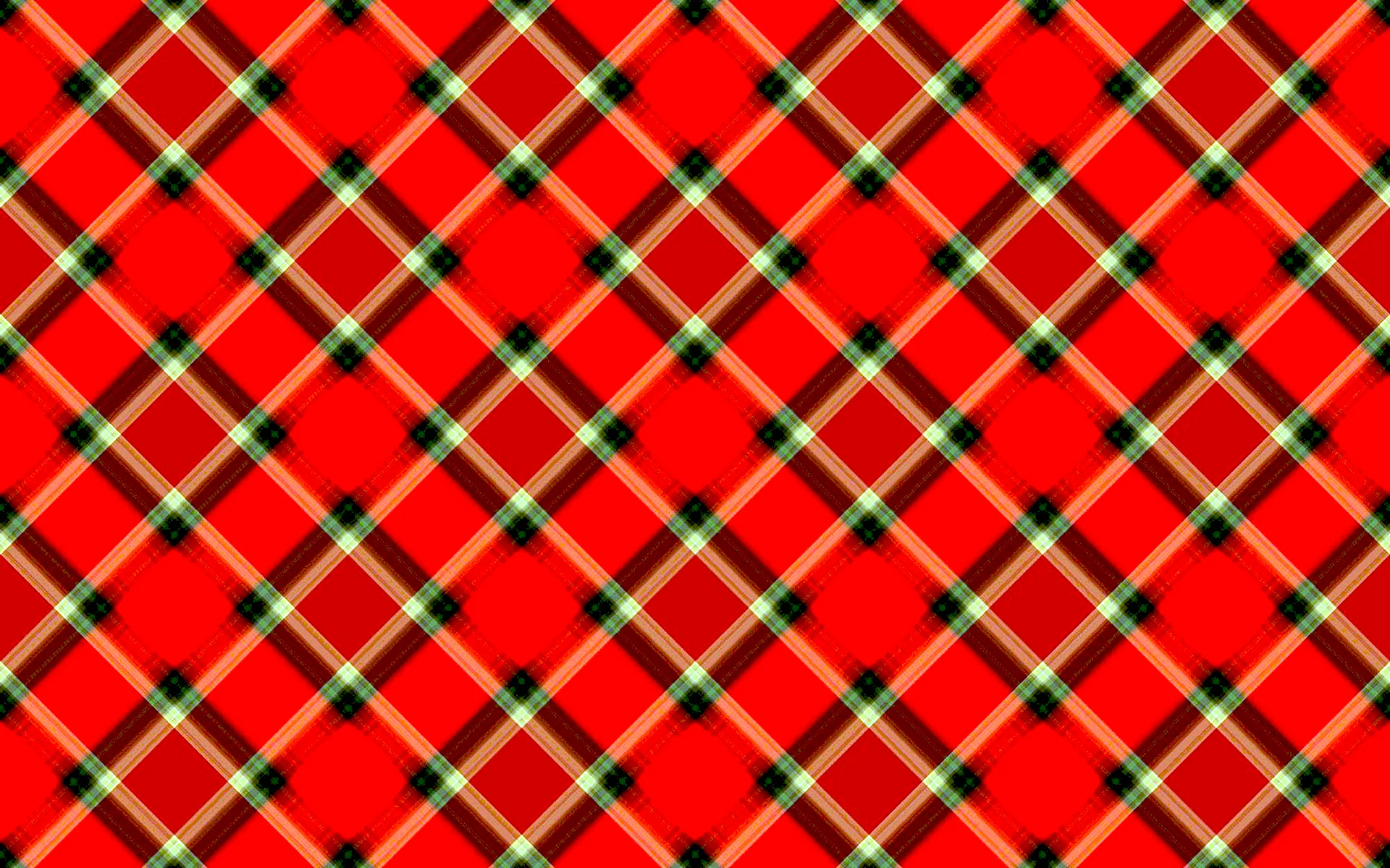 Red Plaid Wallpaper