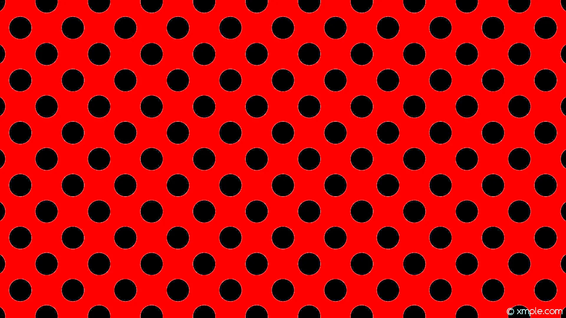 Red Polka Dots Wallpaper