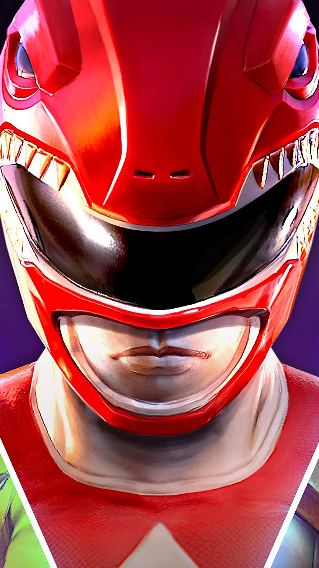 Red Power Ranger Mighty Morphin Wallpaper