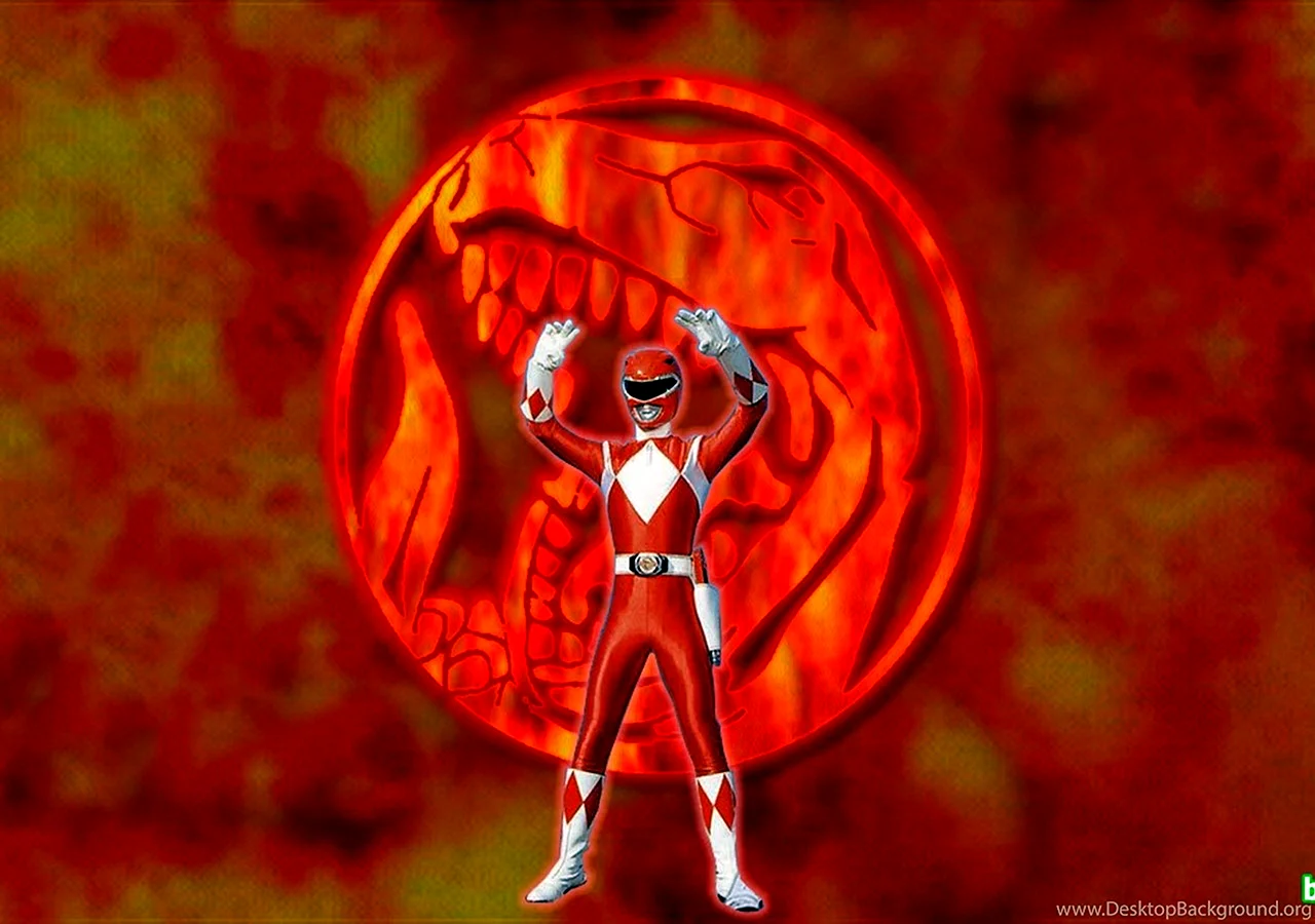 Red Rangers Aesthetic Wallpaper