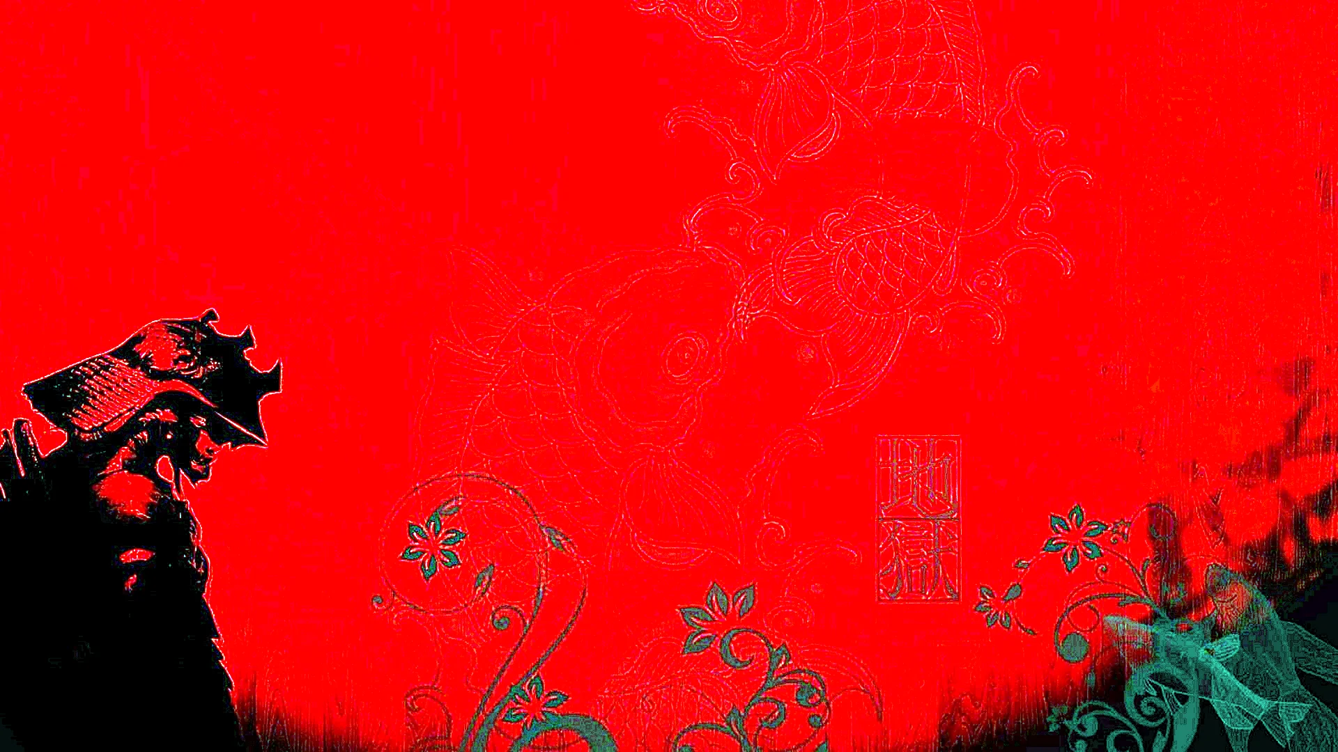 Red Samurai Wallpaper