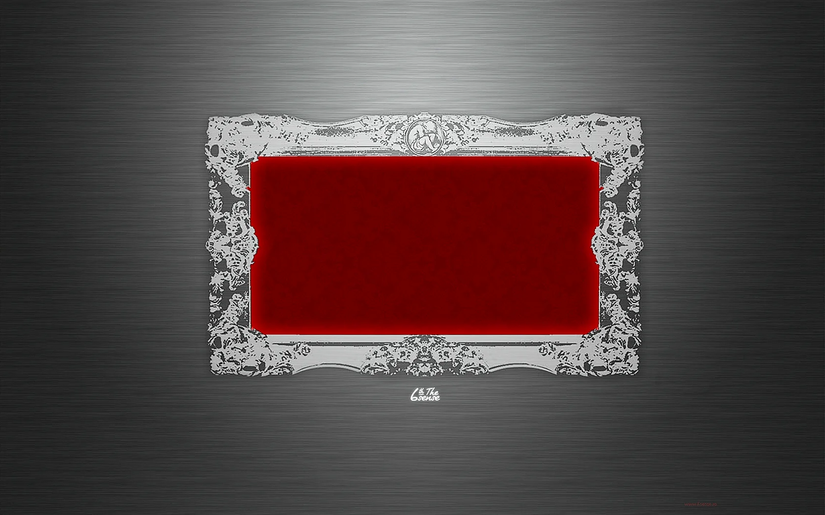 Red Silver Wallpaper