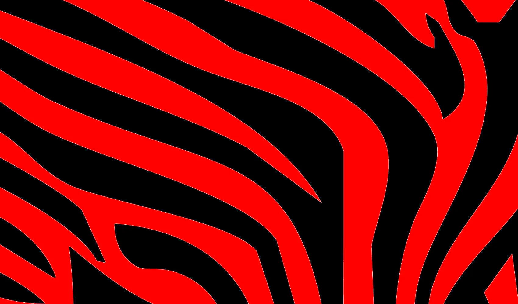 Red Zebra Wallpaper