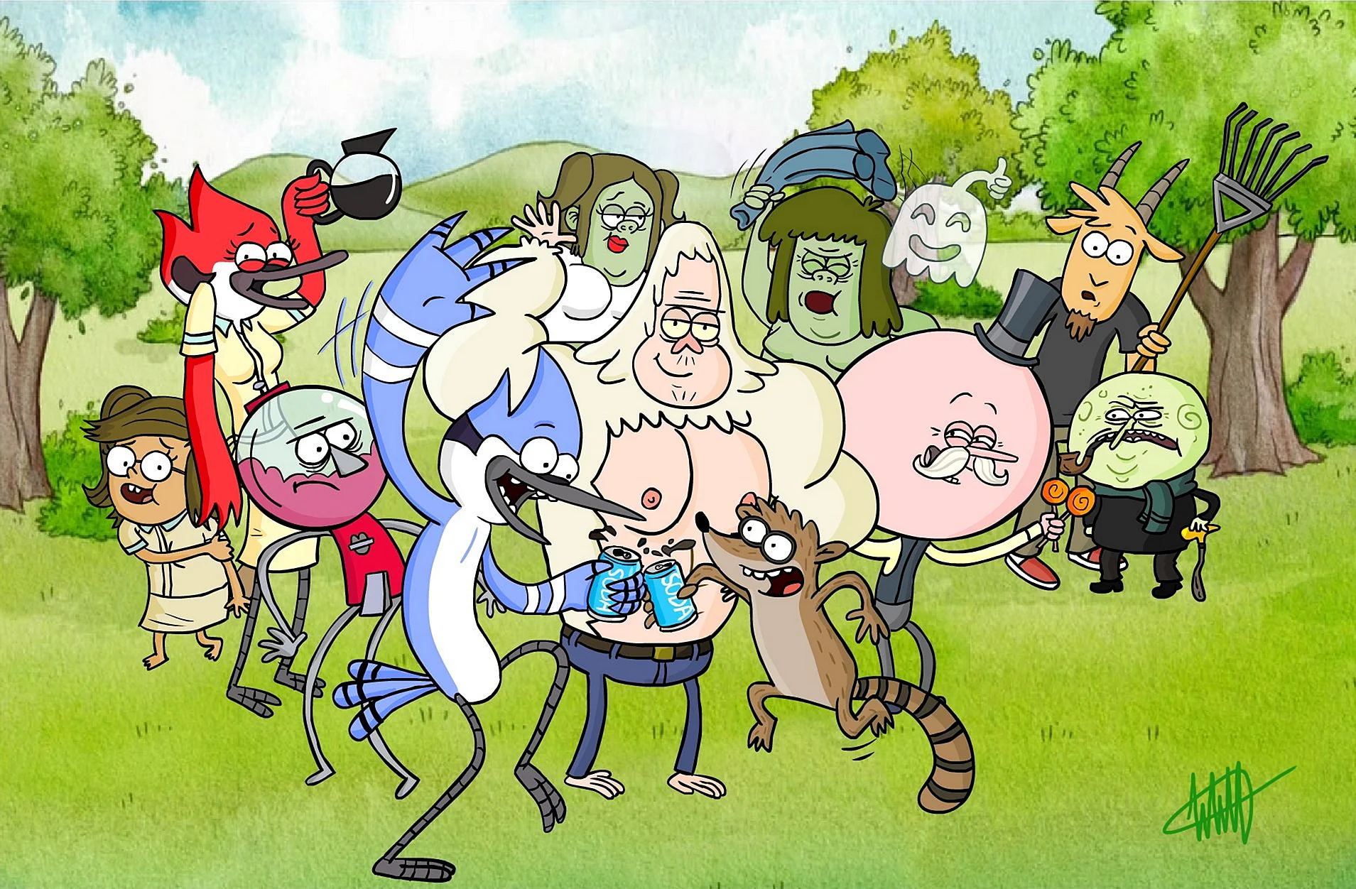 Regular show Wallpaper