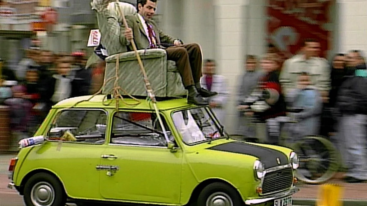 Reliant Regal Mr Bean Wallpaper