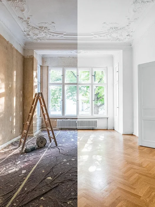 Renovation Before And After Wallpaper