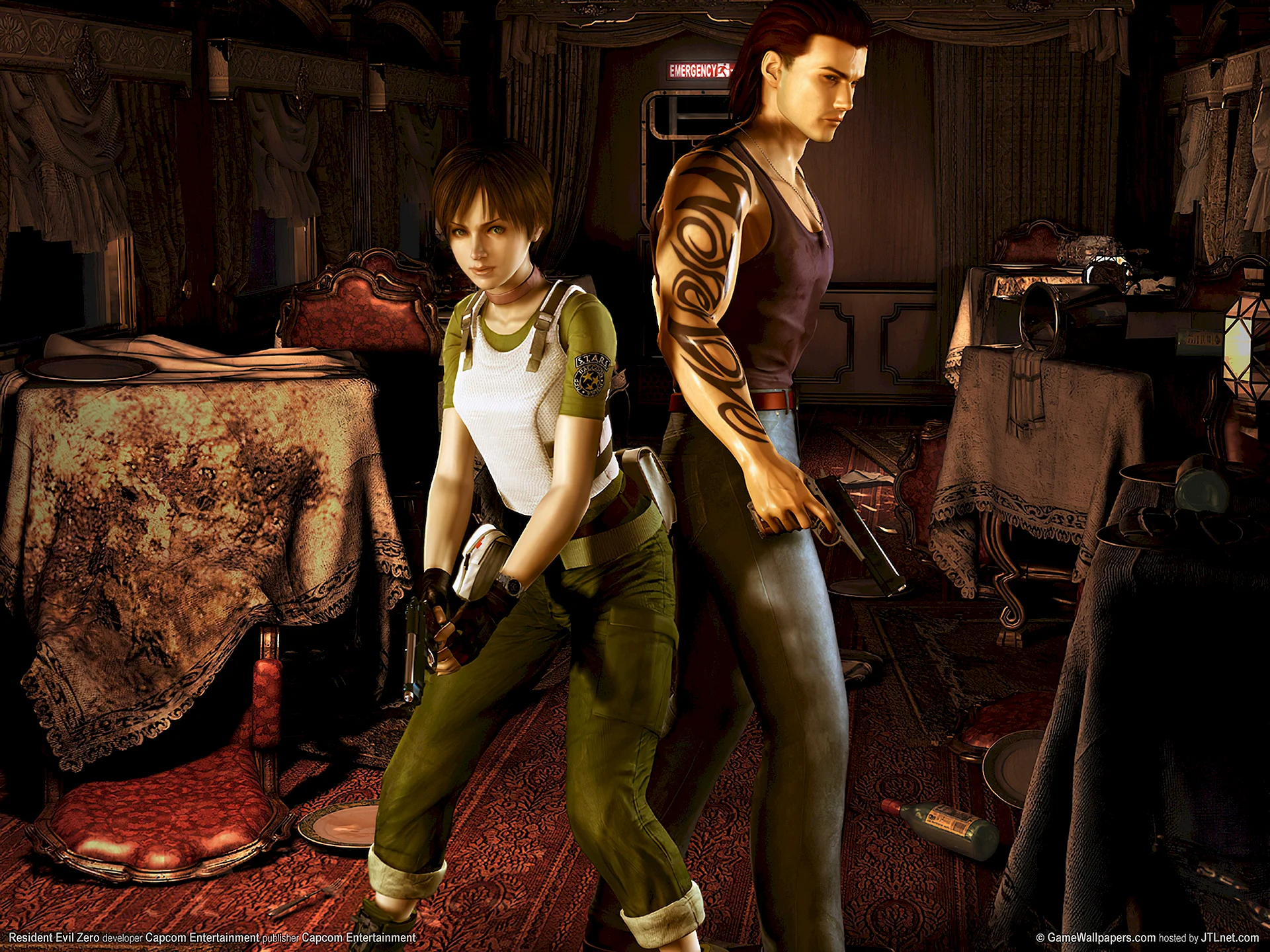 Resident Evil 0 Portada Wallpaper