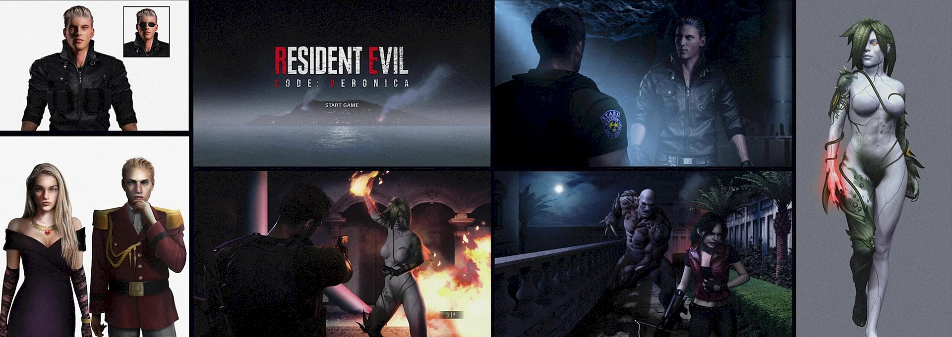 Resident Evil Code Veronica Remake Wallpaper
