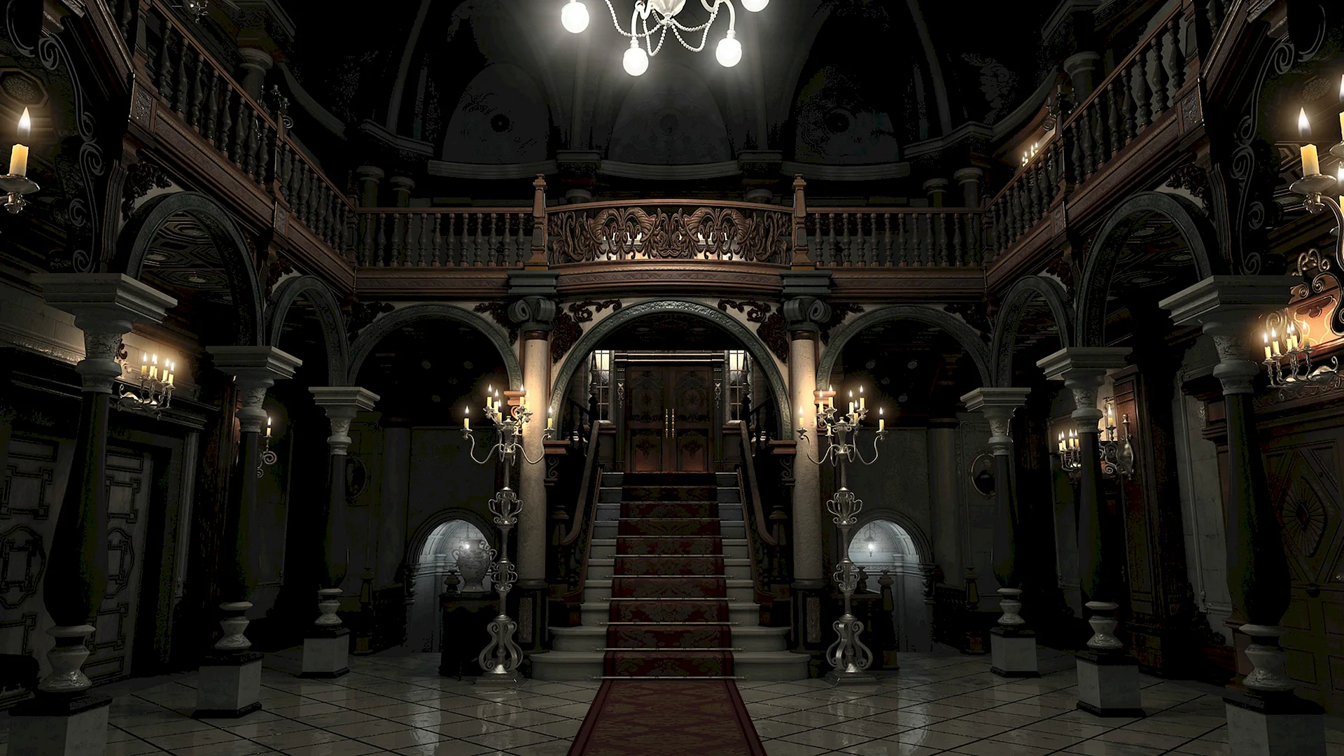 Resident Evil Mansion Wallpaper