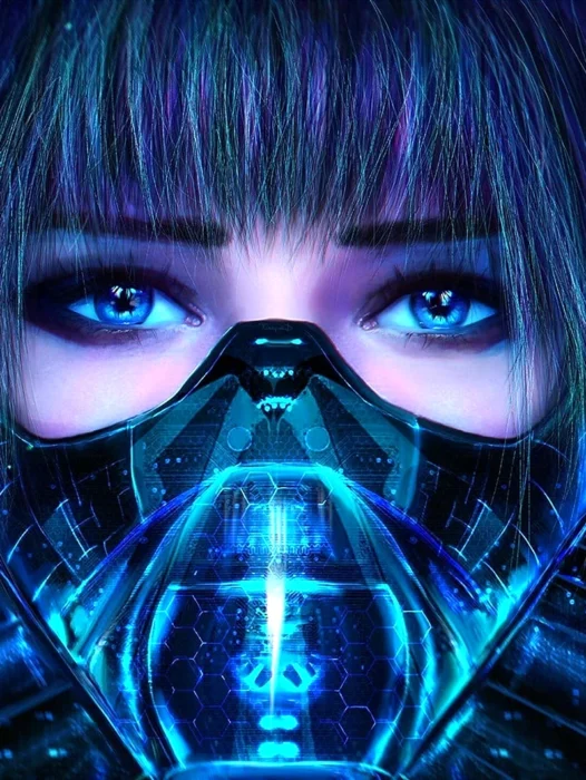 Respirator Cyberpunk Wallpaper