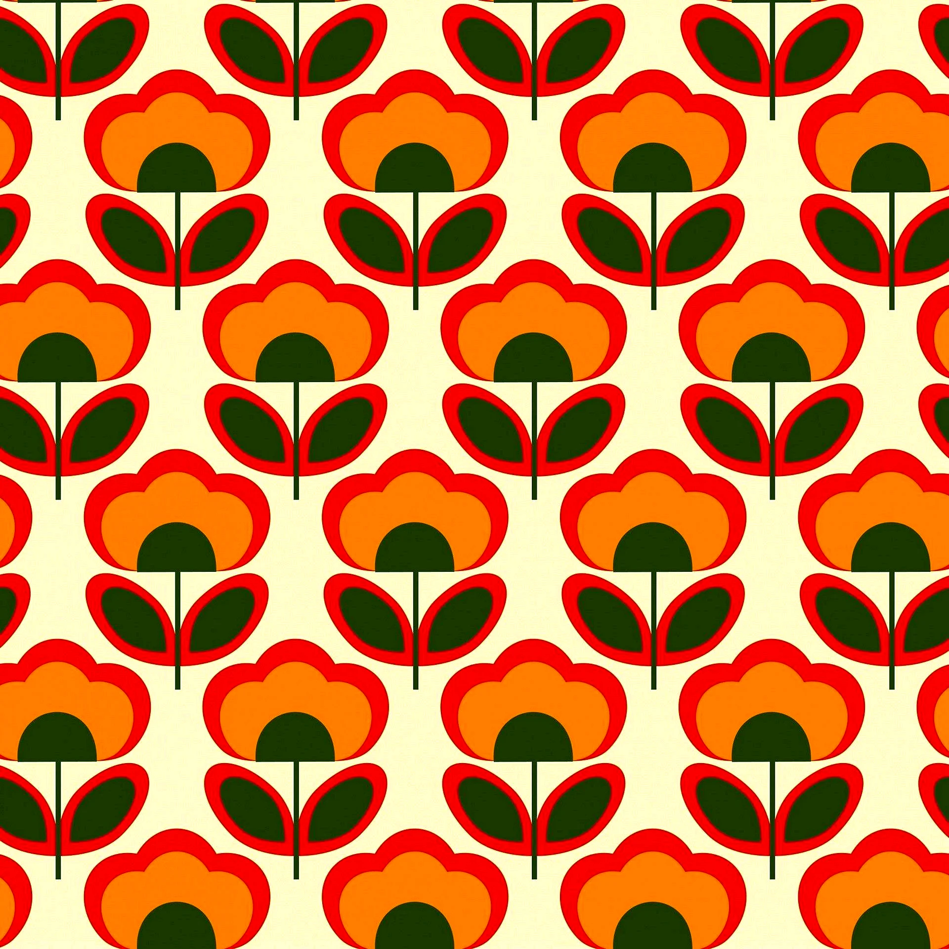 Retro Pattern Wallpaper