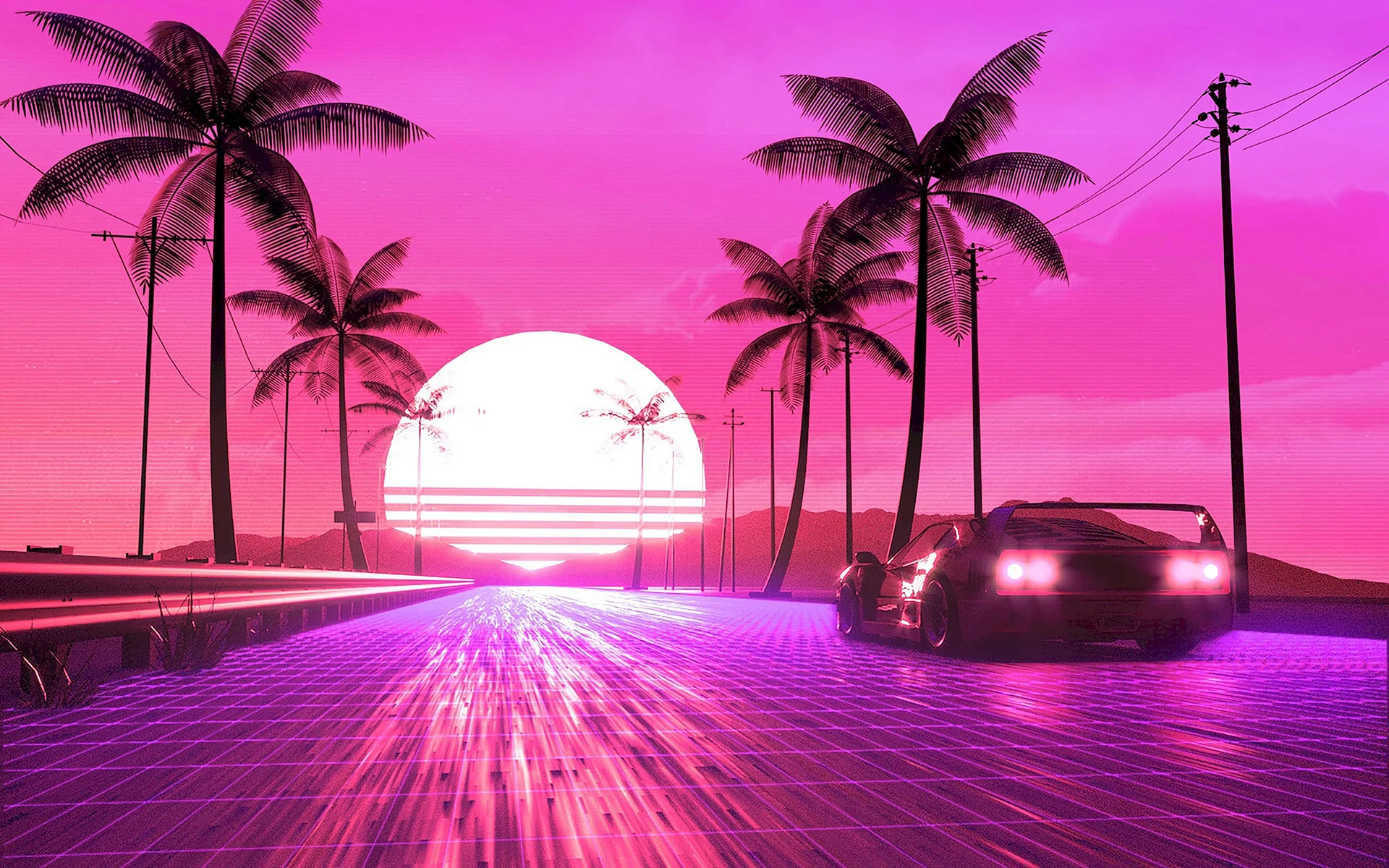 Retrowave Wallpaper