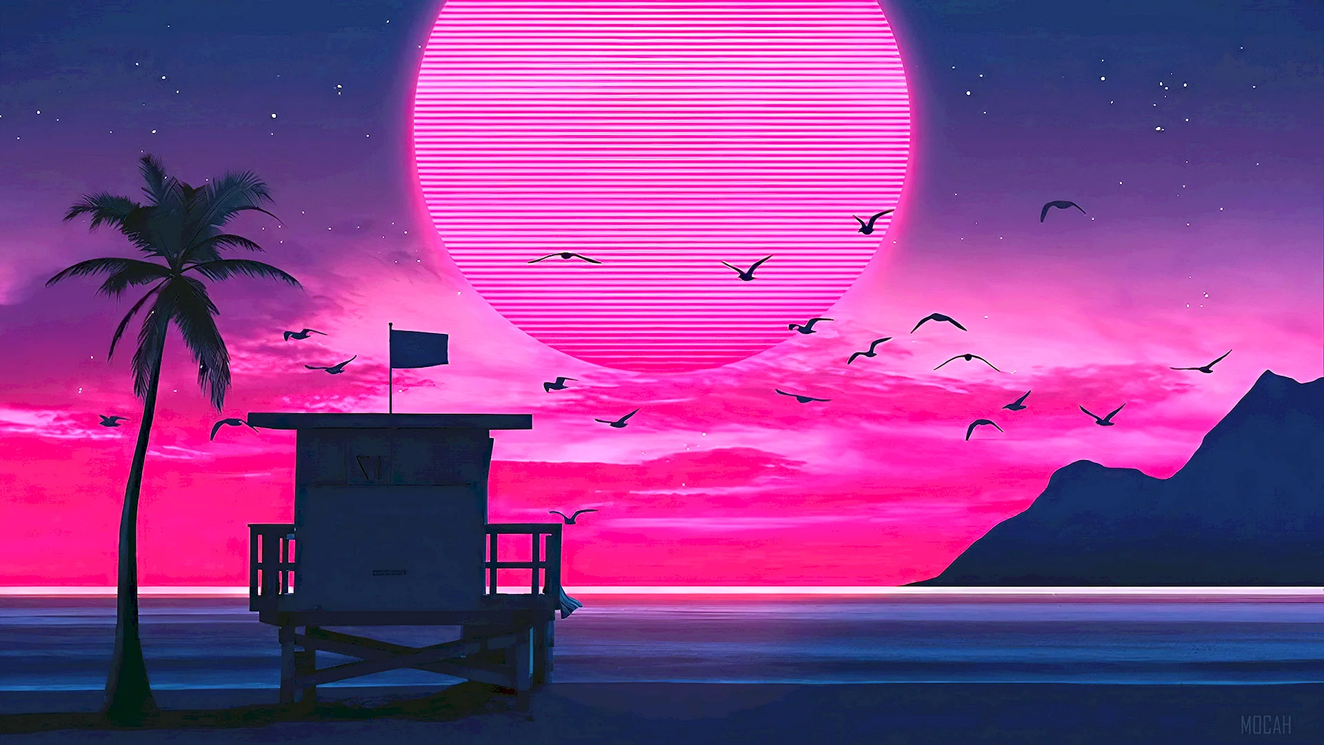 Retrowave Wallpaper