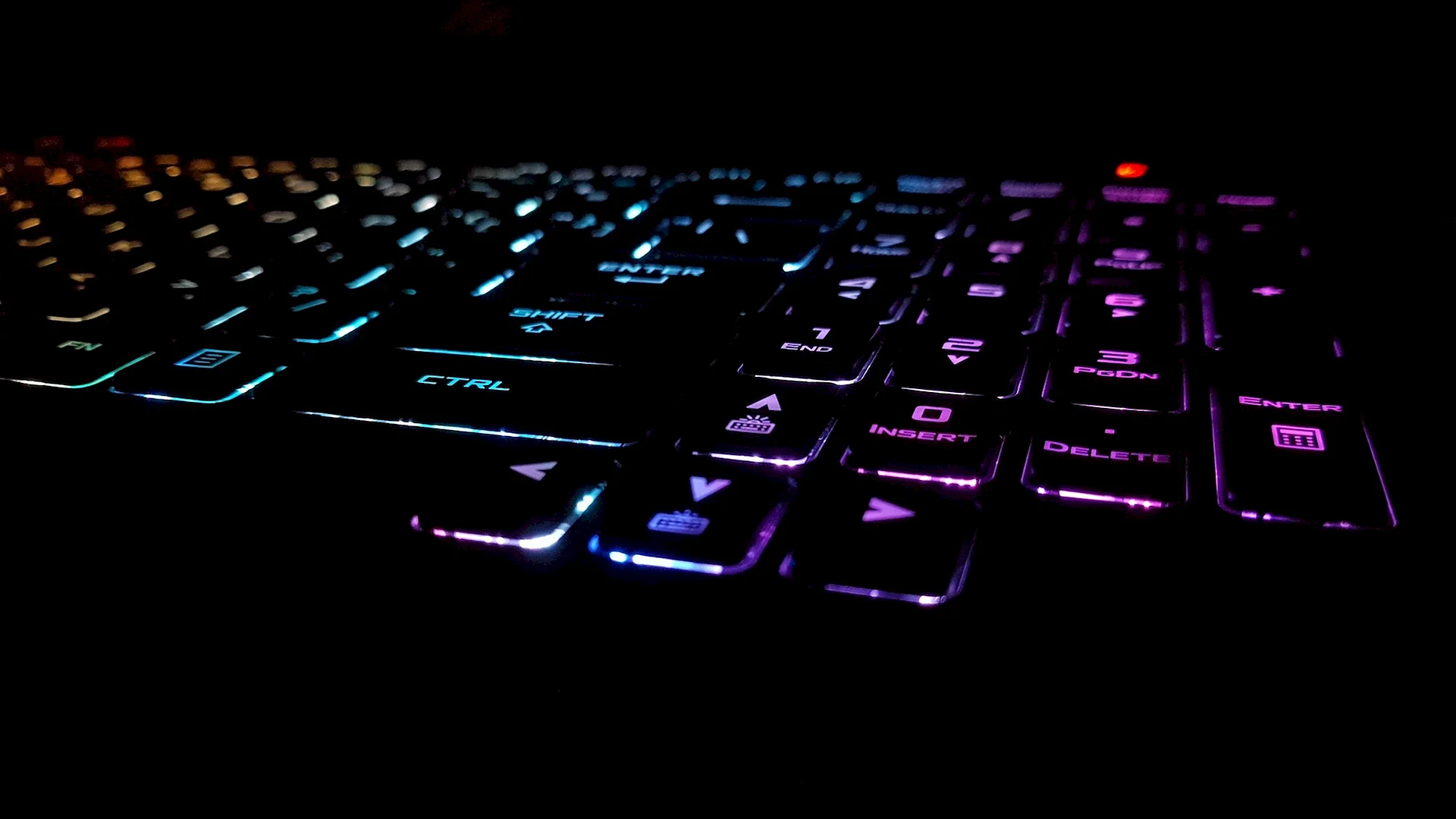 Rgb Gaming Keyboard Wallpaper