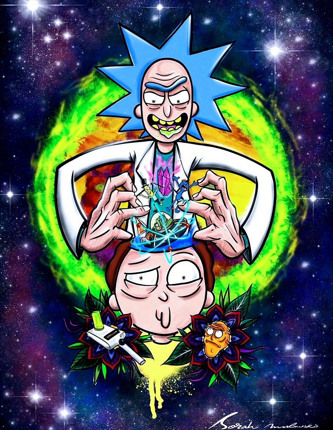 Rick And Morty Wallpaper For iPhone