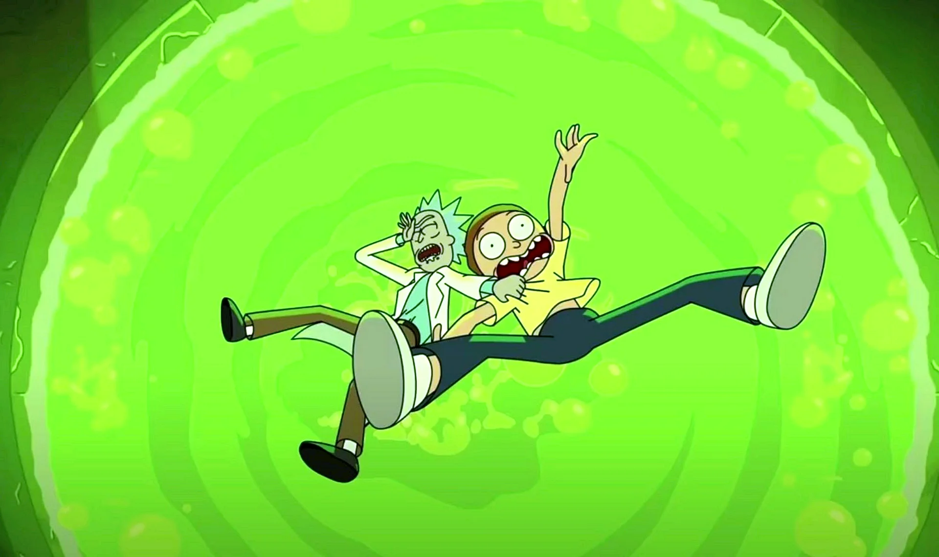 Rick And Morty Plants Wallpaper