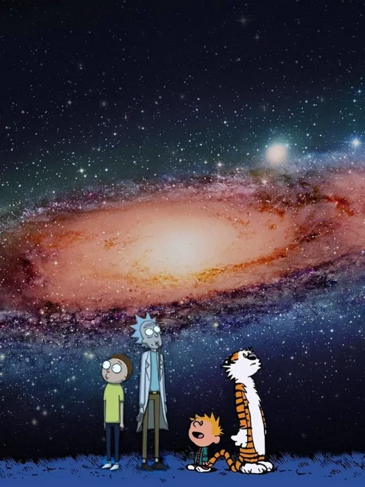 Rick And Morty Space Wallpaper