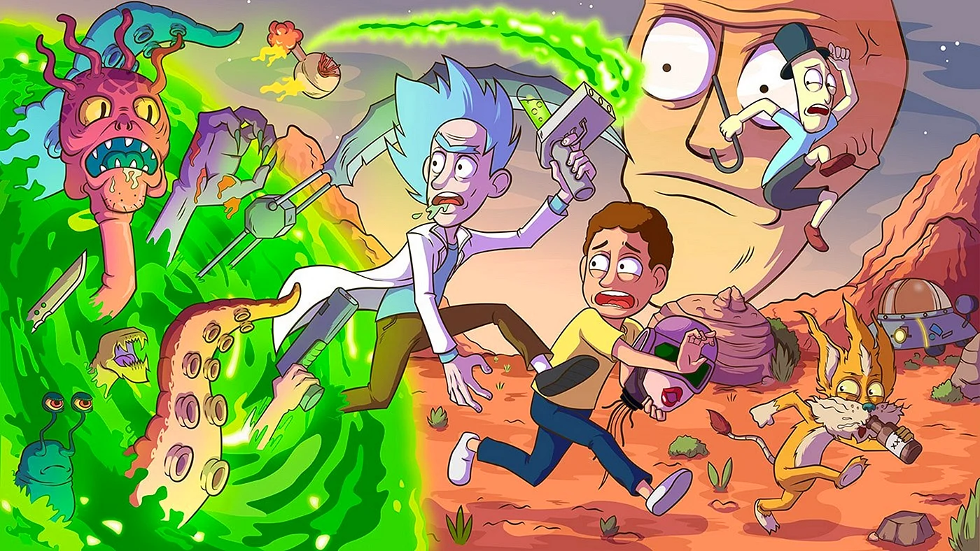 Rick E Morty Wallpaper