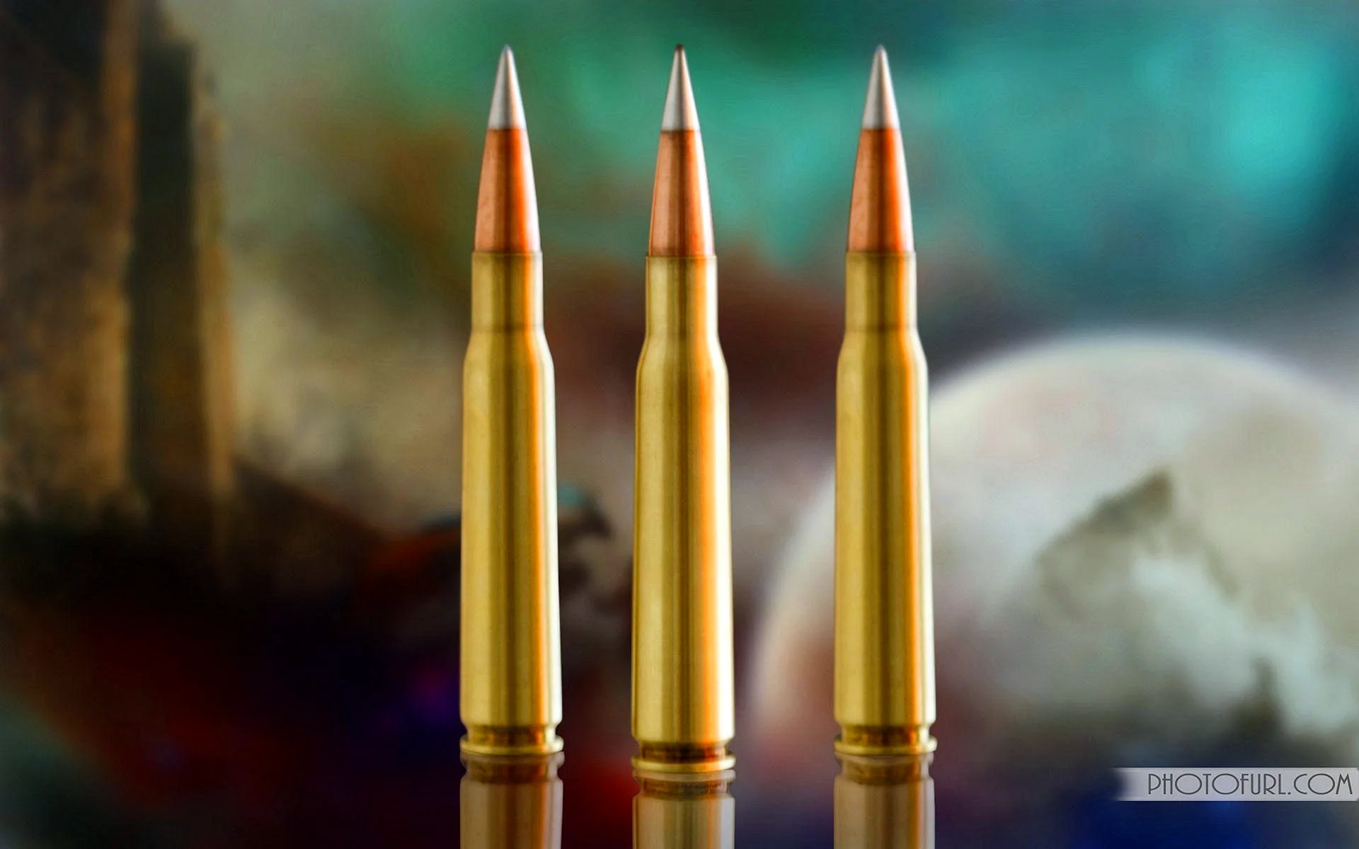 Rifle Bullets Wallpaper