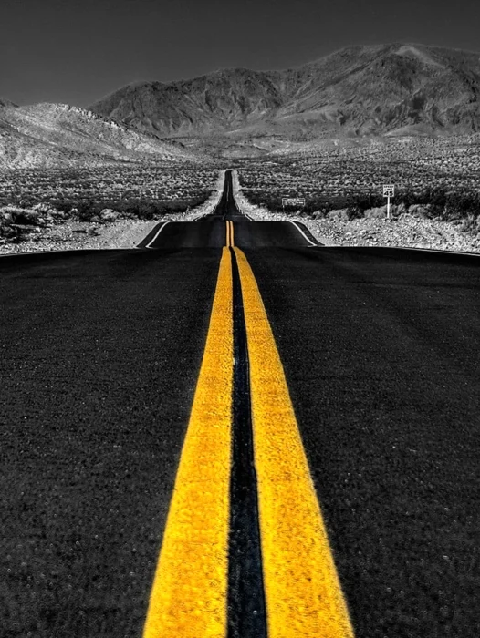 Road Black And White Wallpaper