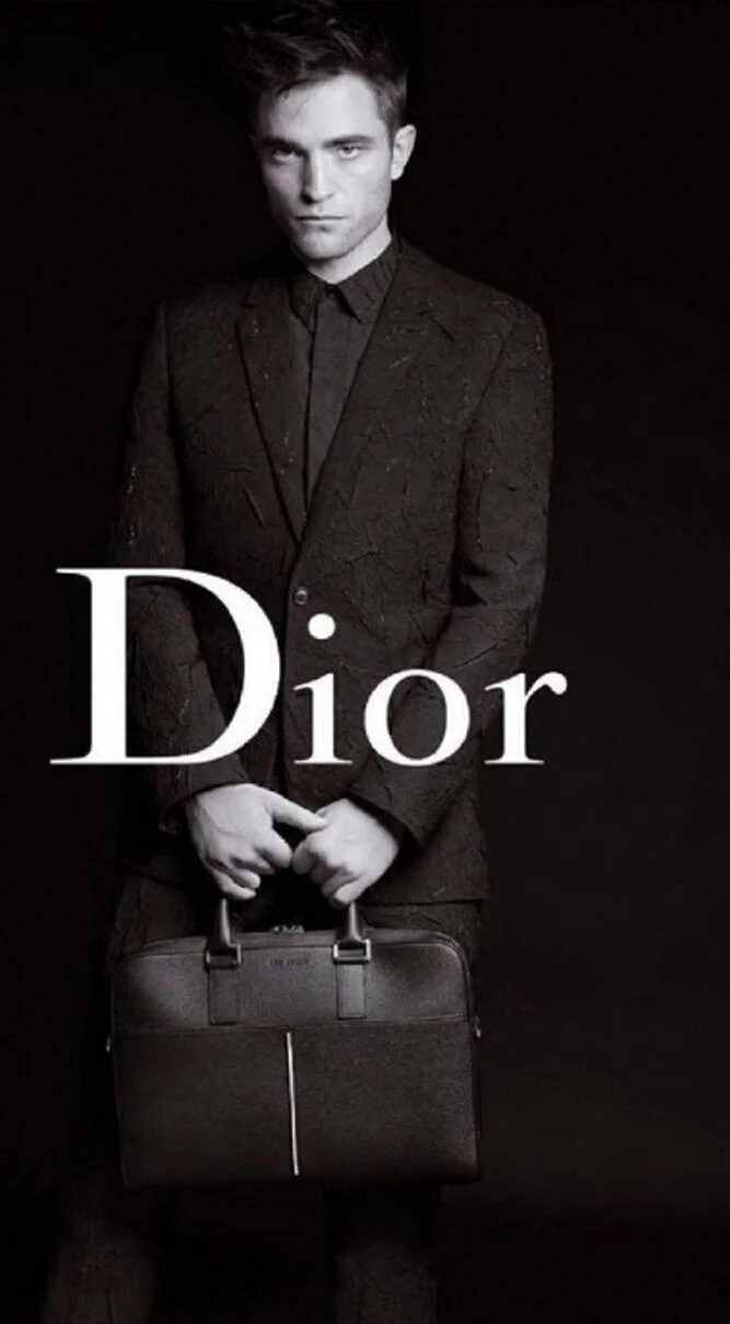Robert Pattinson Dior Advert Wallpaper For iPhone