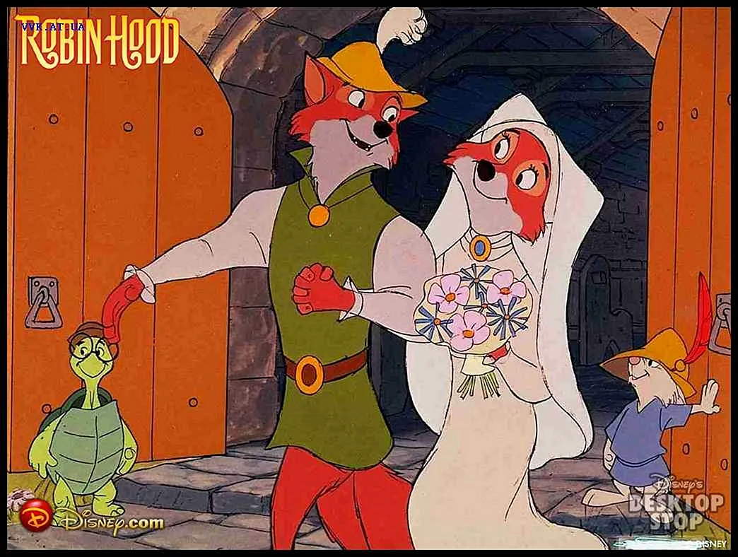 Robin Hood Cartoon Wallpaper