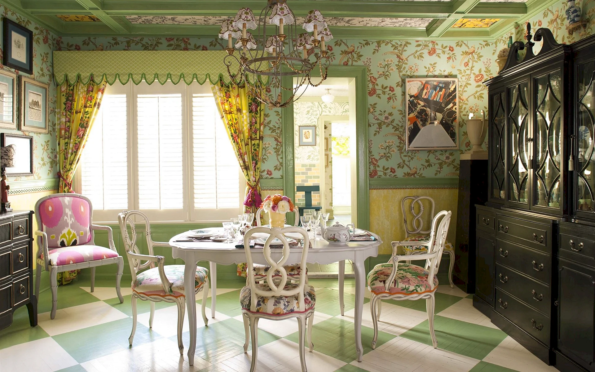 Rococo Interior Wallpaper