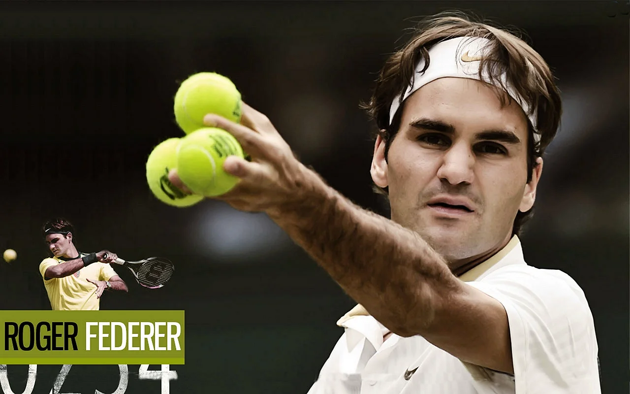 Roger Federer Art Wallpaper