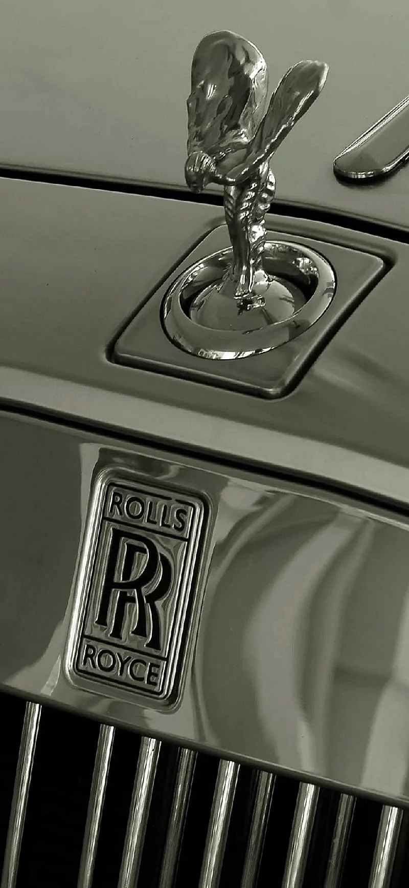 Rolls Royce Logo Wallpaper For iPhone