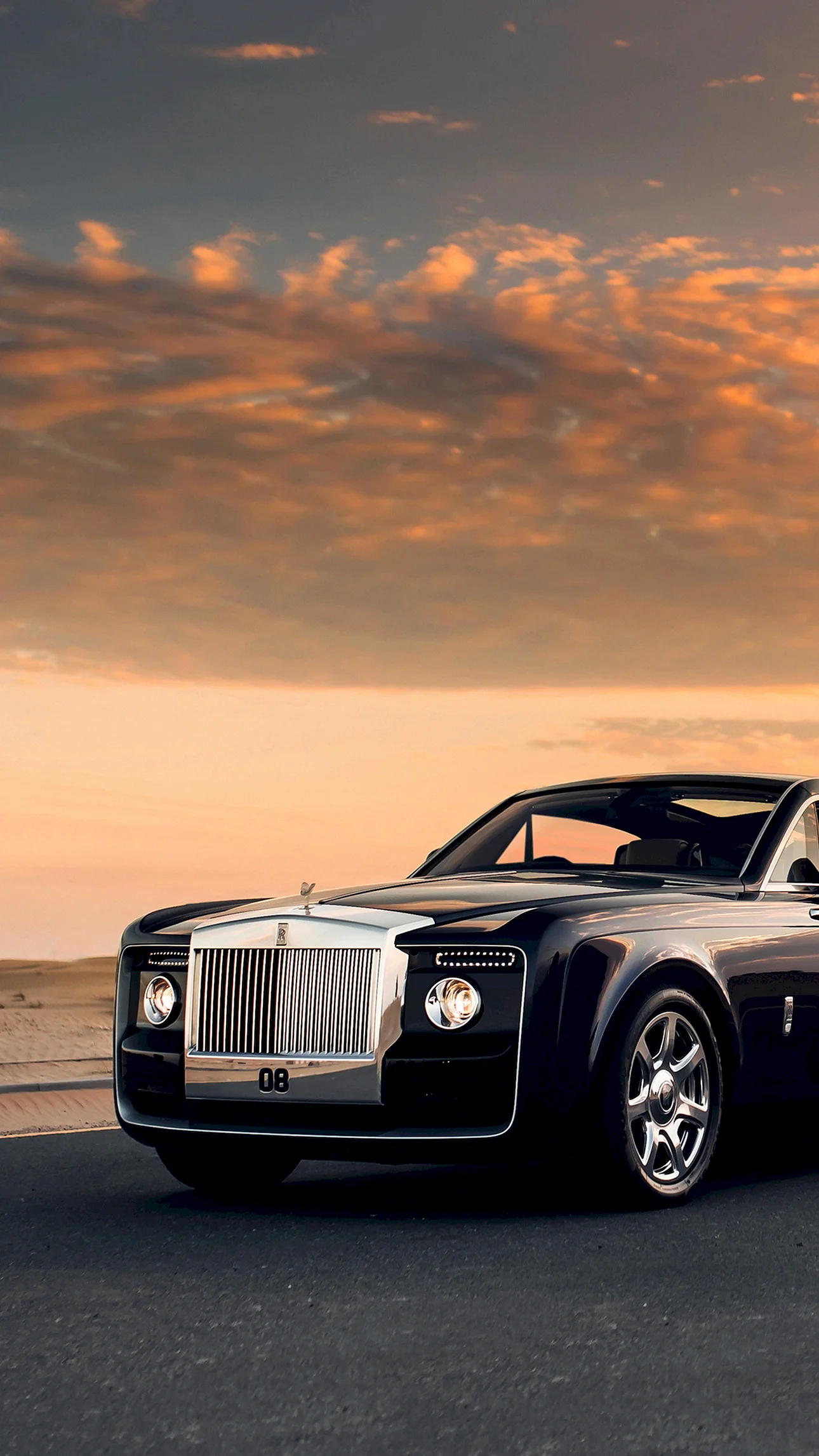 Rolls Royce Sweptail Wallpaper For iPhone