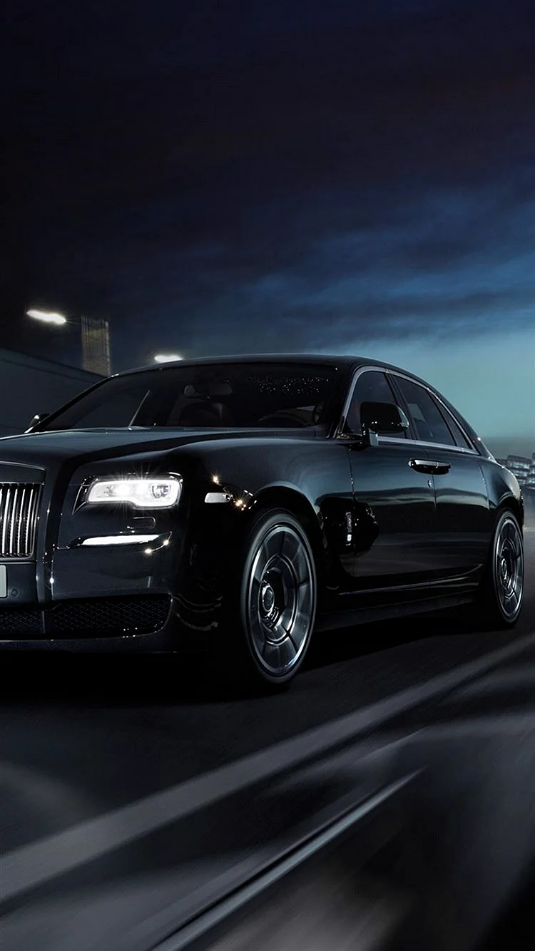 Rolls Royce Wraith Black Wallpaper For iPhone