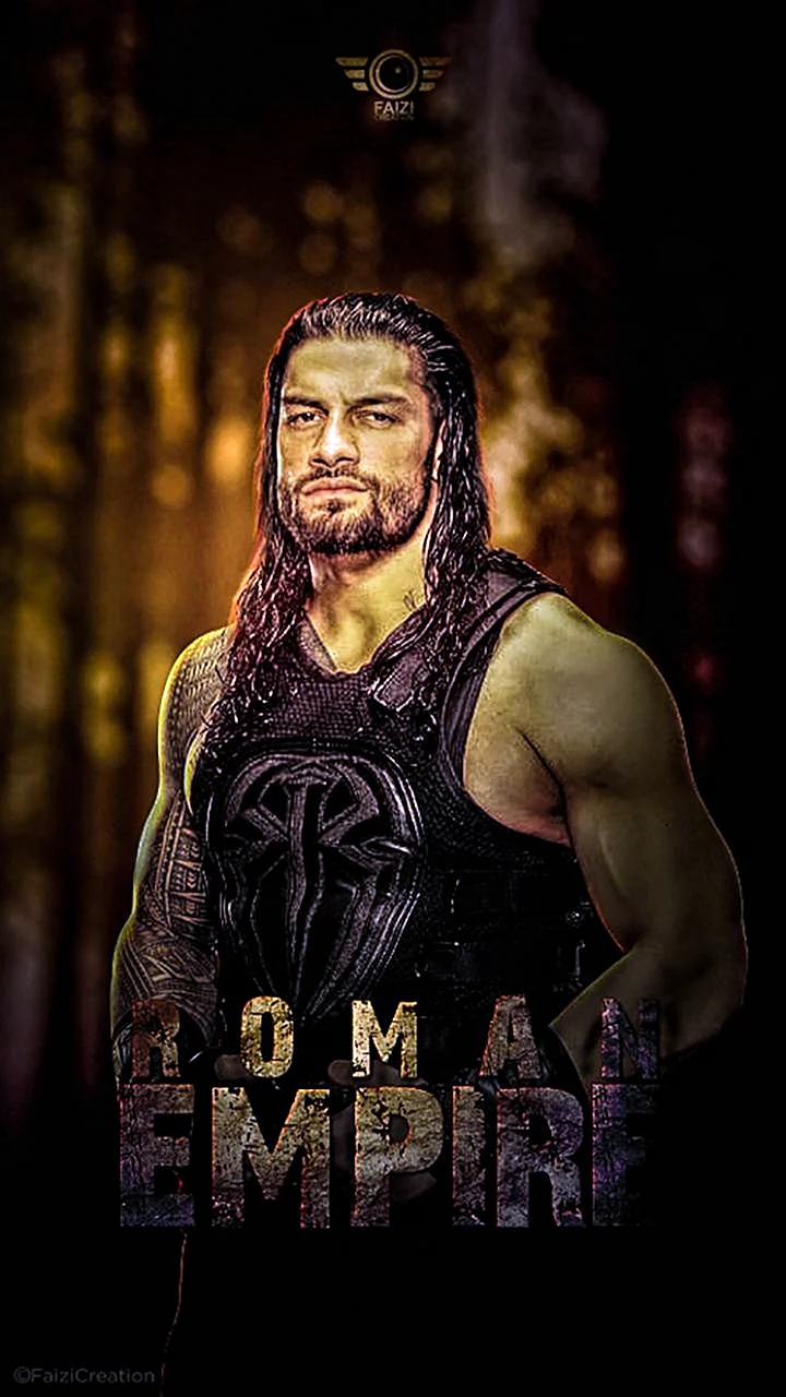 Roman Reigns Logo 2020 Wallpaper For iPhone